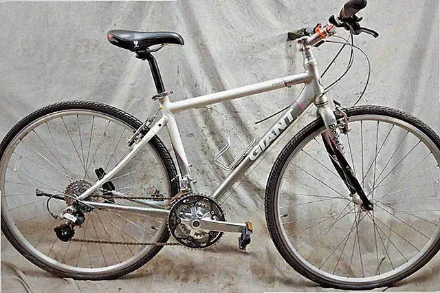 2012 Giant FCR 3W City Women's Hybrid Bike Small 622ISO Bent Fork Commuter Cafe~