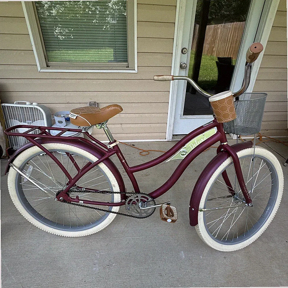 26" Huffy Nel Lusso Classic Cruiser Bike with Perfect Fit Frame, Ages 12+ womens