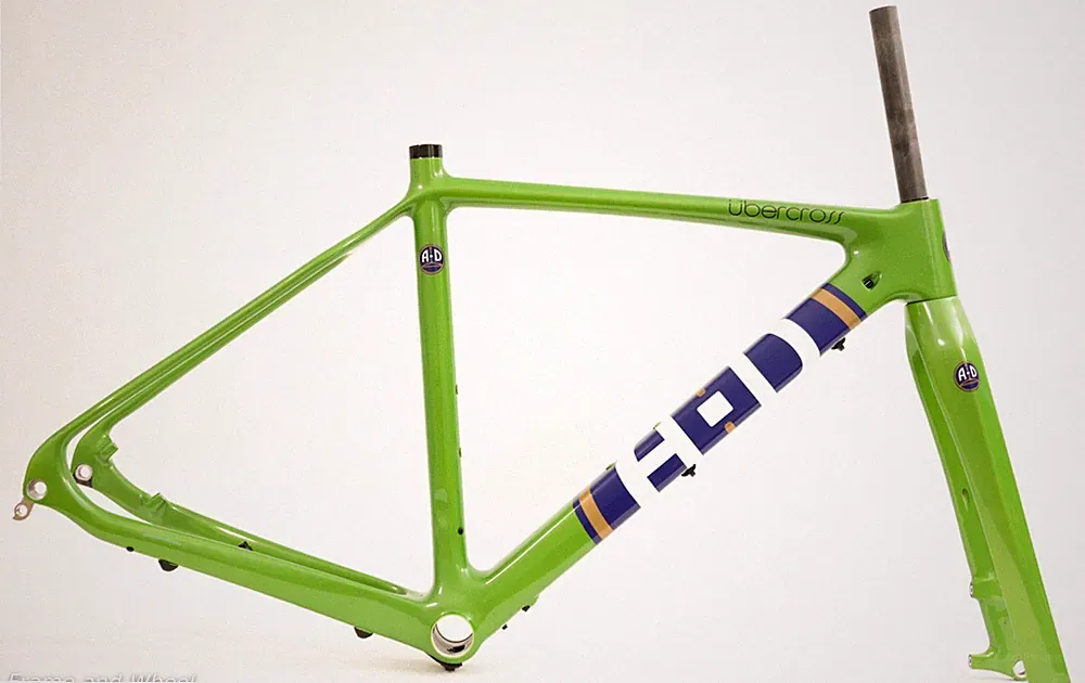 A-D Ubercross Carbon Disc Limited Styria 49cm carbon frameset BB86 cyclocross