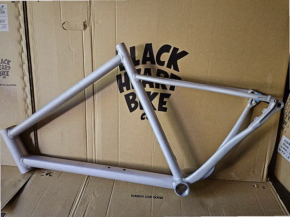 Black Heart Bike Gravel Aluminum Frame Size 56