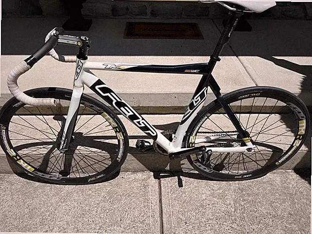 Felt TK2 Super Lite Track Bike (54cm) - Fixed Gear (Very Clean)