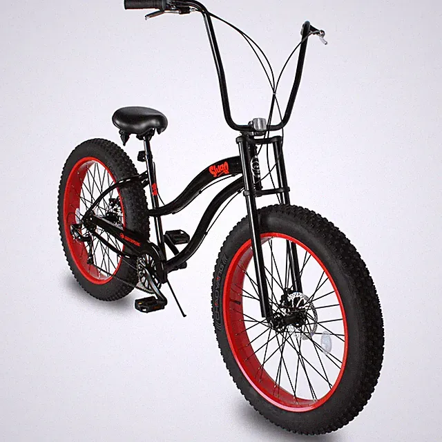 Micargi Slugo 26'' Beach Cruiser Bike For Women 7 Speed 4.0'' Fat Tire Bicycle
