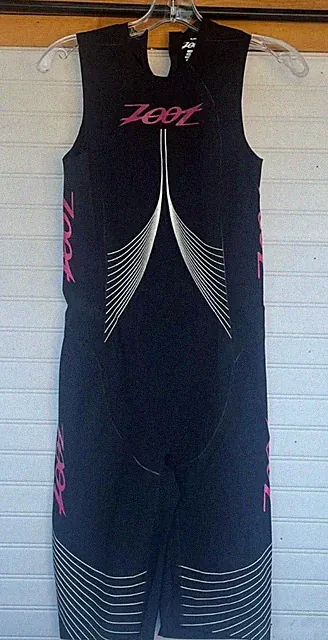 NWT Pink and Black Women's Zoot Triathlon Ultra Speedzoot 2.0 Suit