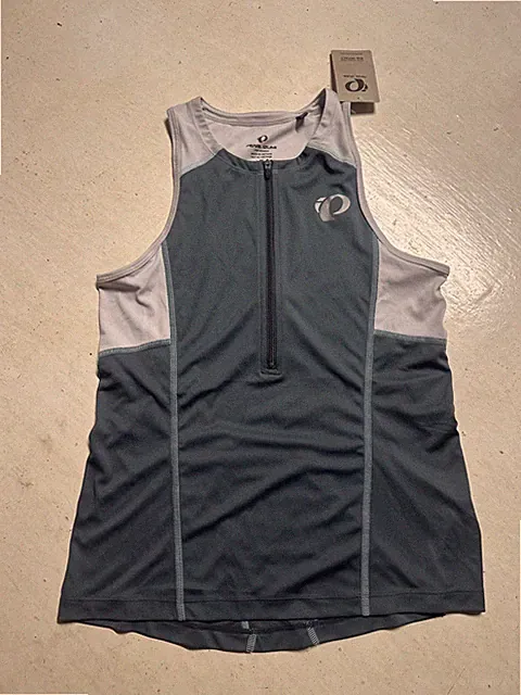 Pearl Izumi Women’s Select Pursuit Tri Sl $50 Triathlon Bike Gray Medium M Race