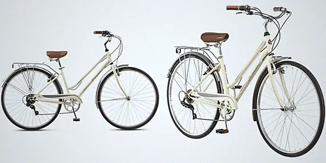 SCHWINN WOMEN’S GATEWAY 700C/28” HYBRID BIKE - CREAM